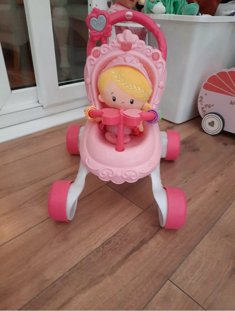 fisher price pram walker doll